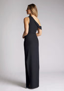 Vesper Yvette Black Maxi Dress